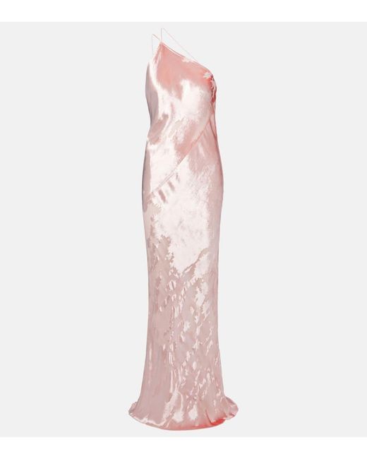 the sei asymmetric dress The Sei Bardot Asymmetric Draped Maxi Dress main image 1