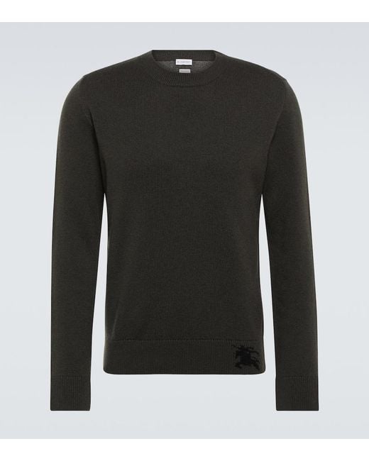 Burberry Black Cashmere Sweater for men
