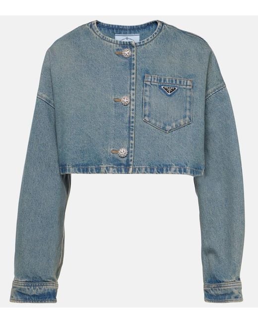Prada Blue Giubbino