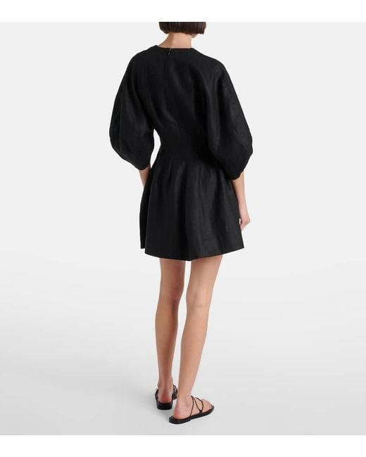 Abito Corto Soleil di Faithfull The Brand in Black