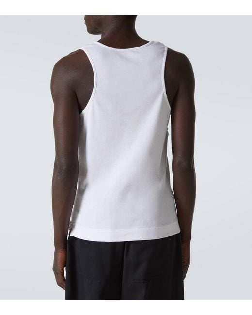 Top A Volants En Coton Simone Rocha pour homme en coloris White