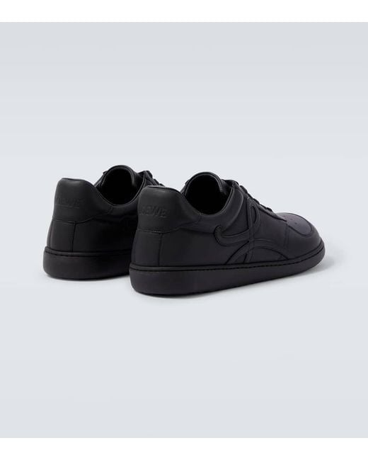 Loewe Black Jambo Leather Sneakers for men
