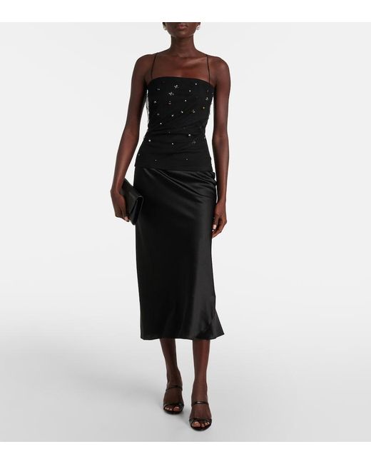 Dorothee Schumacher Black Emotional Essence Embellished Corset