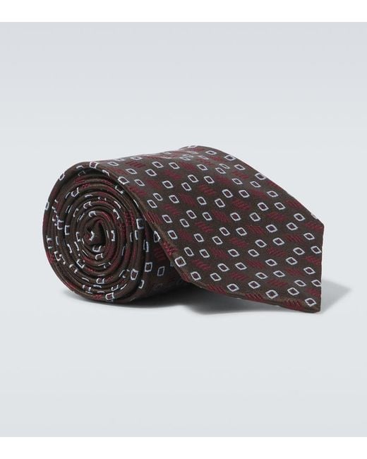Cravatta di Charvet in Brown da Uomo