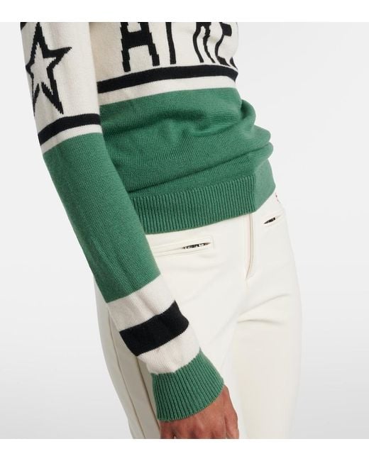 Perfect Moment Green Turtlenecks