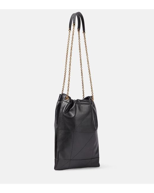 Saint Laurent Black Jamie 4.3 Leather Bucket Bag