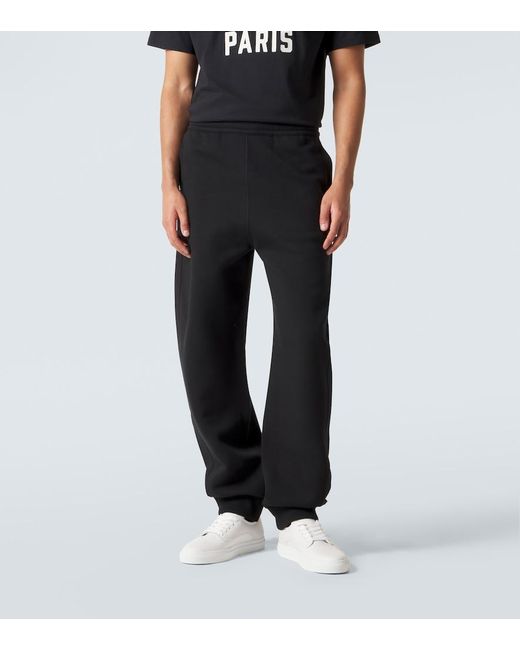 Givenchy Black Cotton-Blend Sweatpants for men