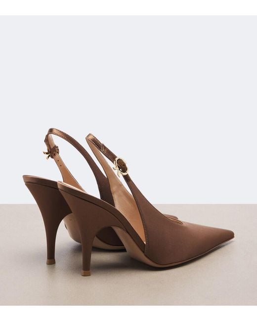 Pumps Slingback Sofia di Gianvito Rossi in Brown