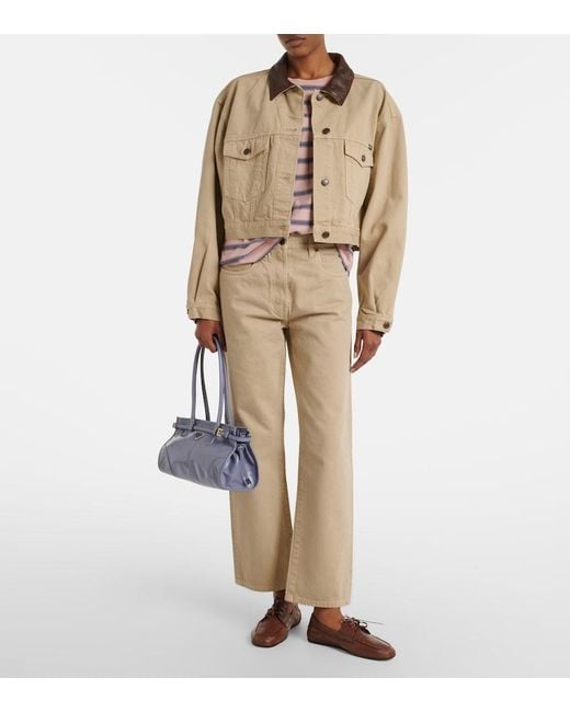 Jean Straight Prada en coloris Natural