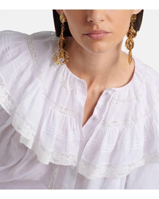 Chloé Metallic Ohrringe Medals