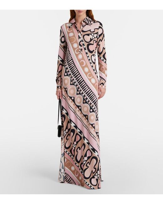 Emilio Pucci White Soleil Shirt Dress