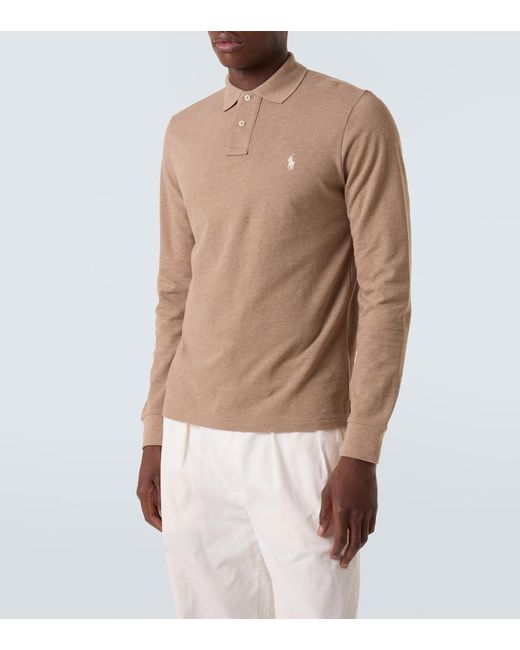 Polo Ralph Lauren Natural Cotton Pique Polo Shirt for men