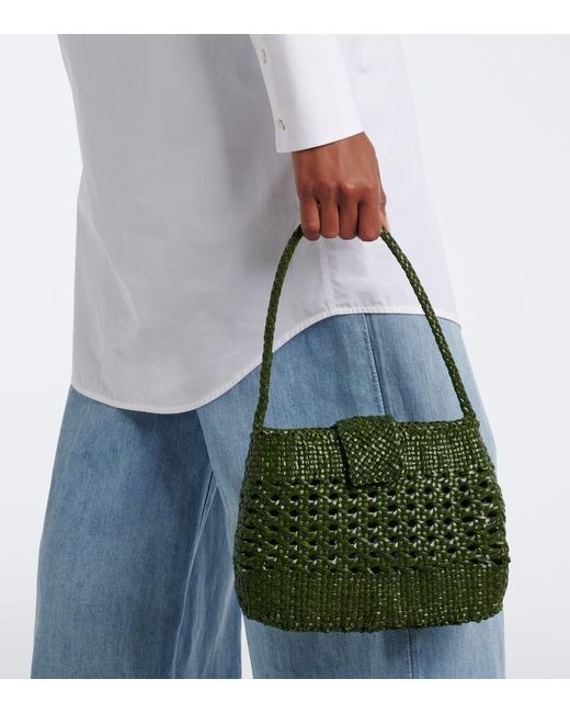 Rixo Green X Dragon Diffusion Amoria Shoulder Bag