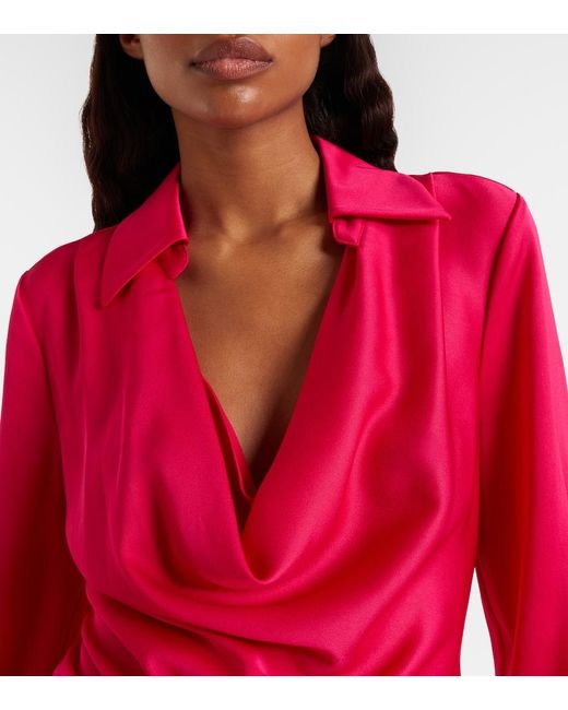 Top Symone di Jonathan Simkhai in Red