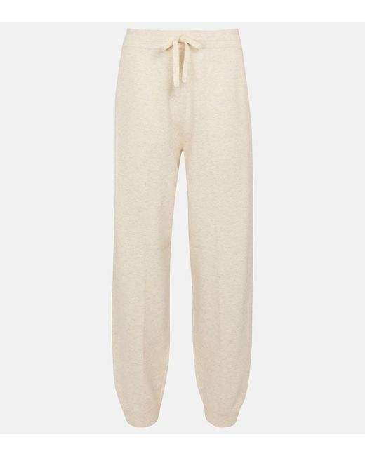 Isabel Marant Natural Kira Drawstring Sweatpants