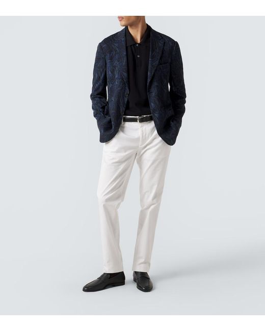Blazer di Etro in Blue da Uomo
