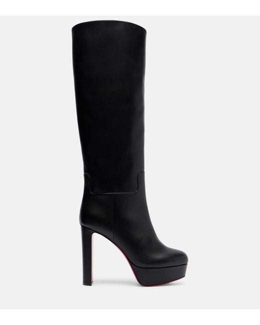 Stivali Loo 130 di Christian Louboutin in Black