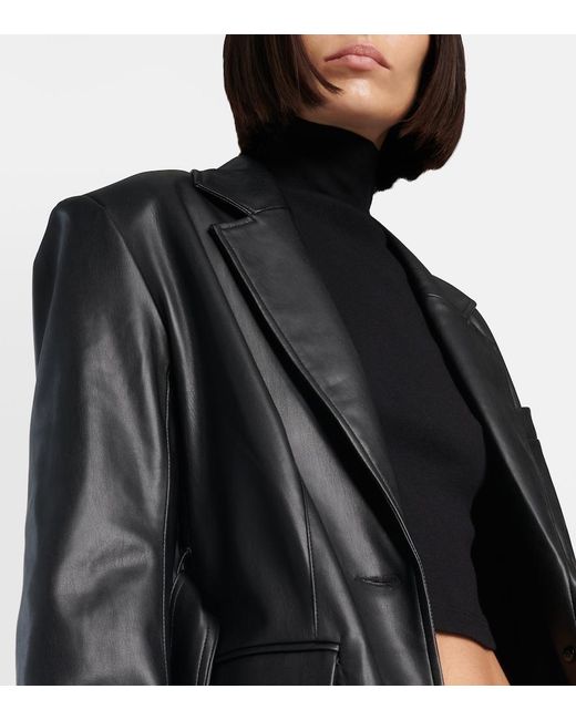 AG Jeans Black X Emrata Valentina Trench Coat