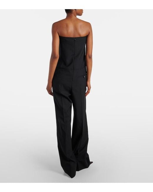 Stella McCartney Black Wool Jumpsuit