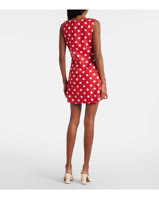 Posse Red Minikleid Alice Aus Leinen
