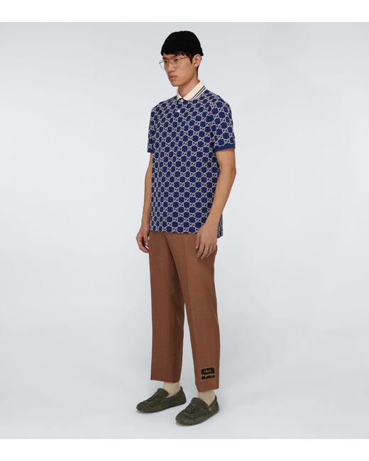 Short-sleeved Monogrammed Polo 