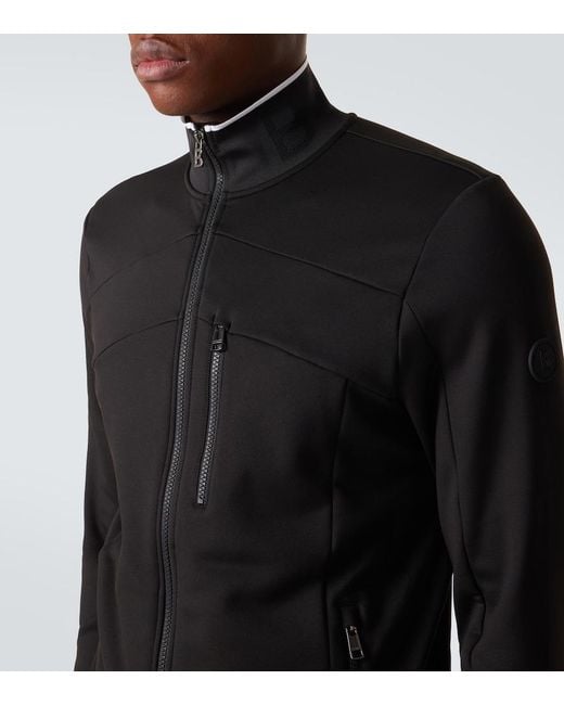 Bogner Black Xilas Fleece Jacket for men