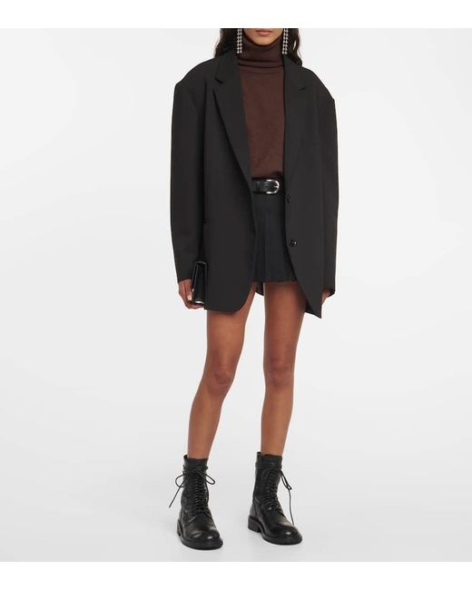 Minifalda Blake plisada Frankie Shop de color Black