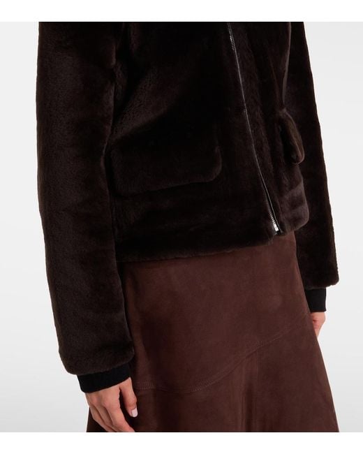 Proenza Schouler Black Label Scarlett Shearling Jacket