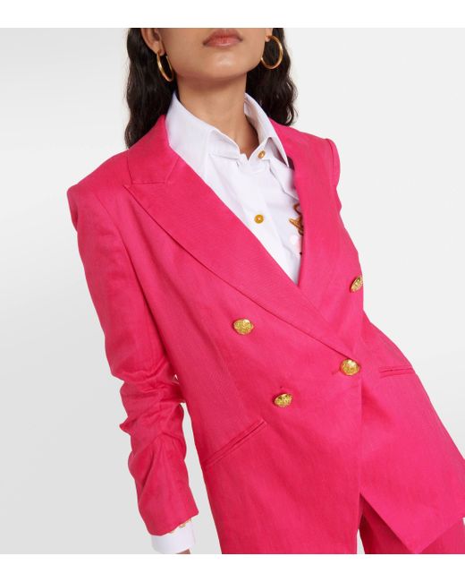 Veronica Beard Pink Hirsh Dickey Jacket