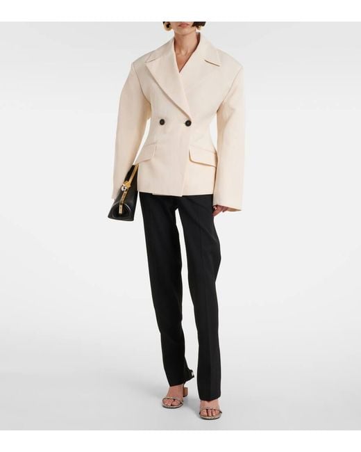 Jacquemus Natural Norma Blazer