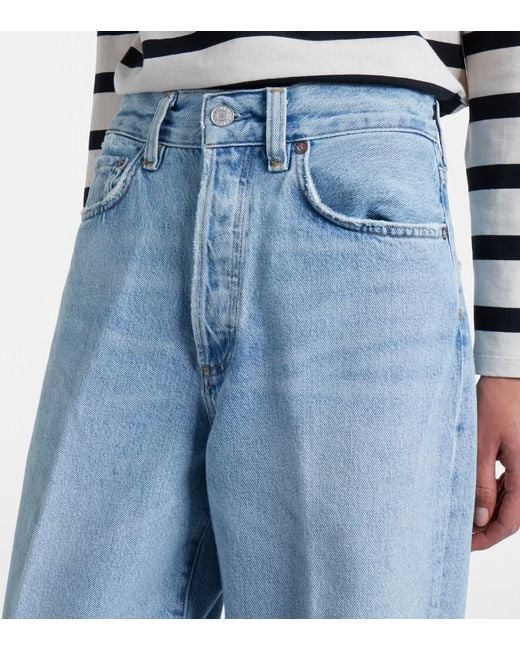Agolde Blue Nate Tapered Jeans