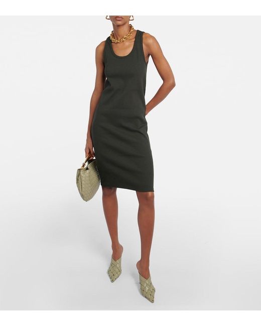 Bottega Veneta Green Sardine Leather Tote Bag
