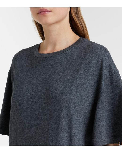 Extreme Cashmere Black N°321 Kris Cotton And Cashmere Maxi Dress