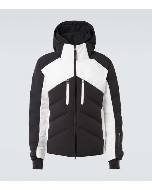 Bogner Black Jervis-D Down-Paneled Ski Jacket for men