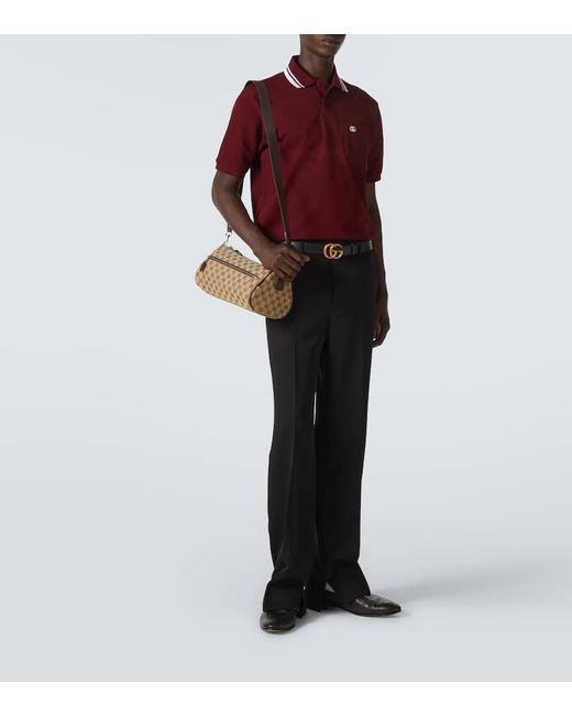 Borsa A Tracolla Small di Gucci in White da Uomo
