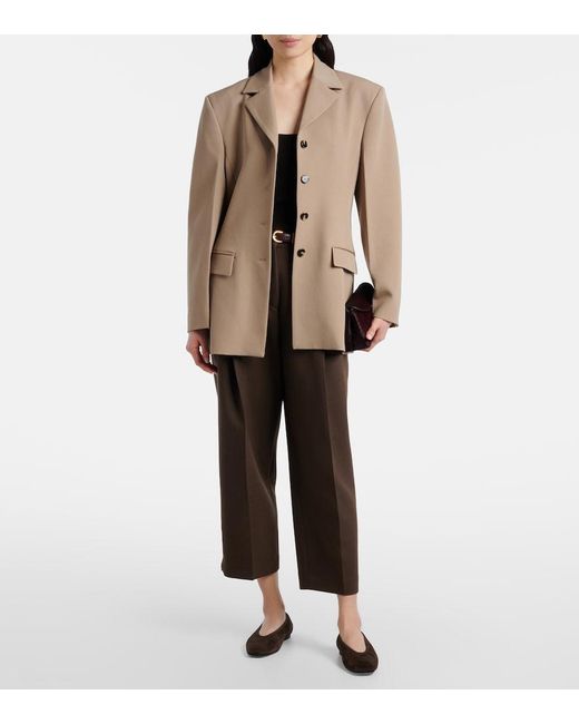 Altuzarra Natural Hoffman Wool Blazer
