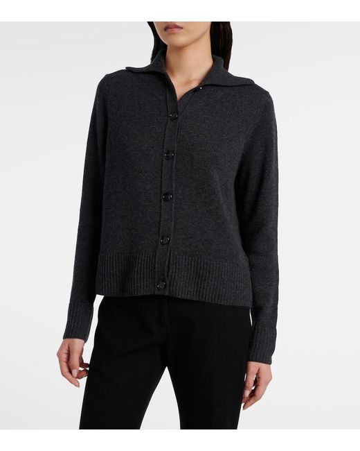 Jardin Des Orangers Black Cashmere Cardigan