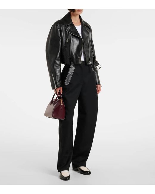 Givenchy Red Antigona Mini Leather Tote Bag