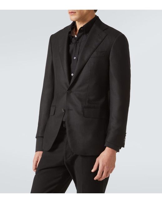 Blazer De Cachemir Thom Sweeney de hombre de color Black