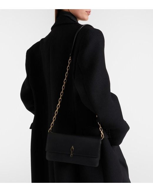Christian Louboutin Black Bettina Leather Clutch