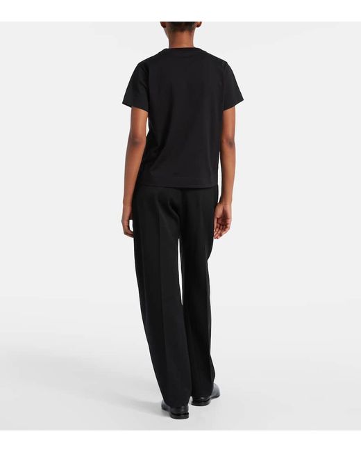 Givenchy Black T-Shirt Aus Baumwoll-Jersey