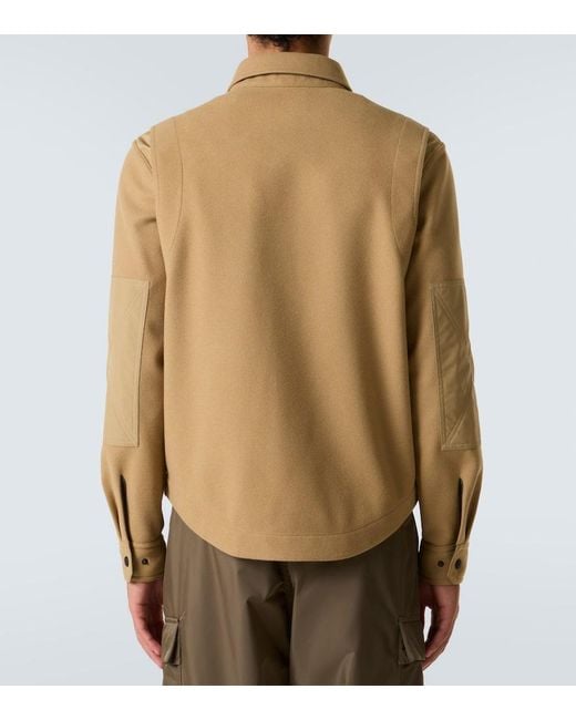 Camicia Apres Ski di Moncler in Natural da Uomo