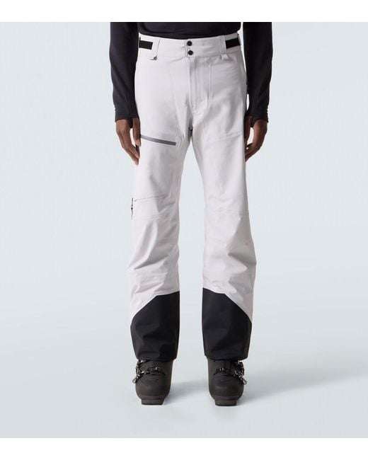 Peak Performance White Alpine Ski Pants for men