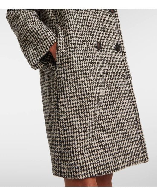 Abrigo Cruzado Alessia Max Mara de color Gray