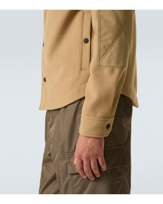 Camicia Apres Ski di Moncler in Natural da Uomo