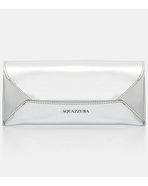 Aquazzura Blue Palm Beach Cat-Eye Sunglasses