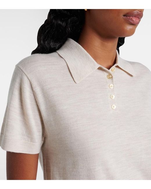 Leset Natural James Wool Polo Shirt