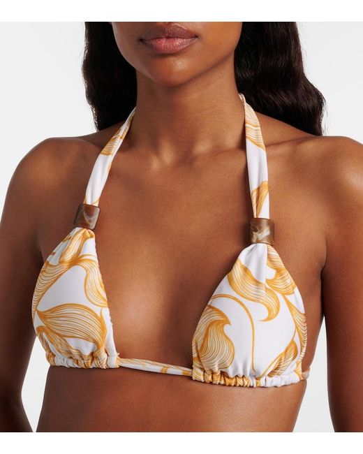 Adriana Degreas Metallic Printed Bikini