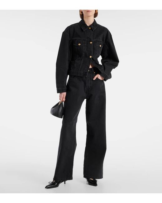 Giacca di jeans La Veste De-Nimes di Jacquemus in Black