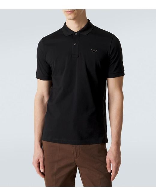 Polo di Prada in Black da Uomo